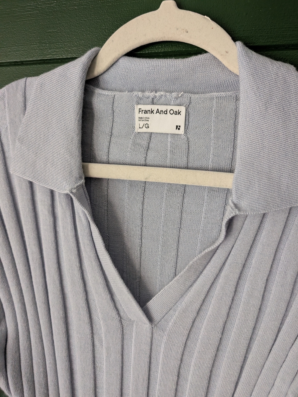 Frank & Oak Merino Wool Ribbed Top